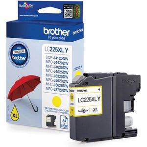 Produktbild für Tinte Brother LC-225XLY gelb