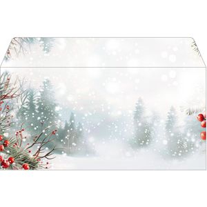 Weihnachtsumschläge Sigel DU646, DIN lang