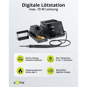 Produktbild für Lötstation Goobay 78624