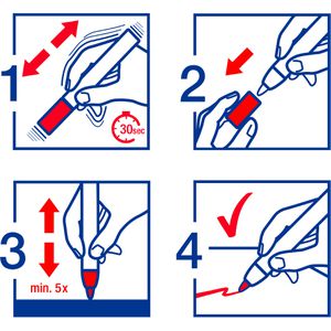 Produktbild für Lackmarker Edding 751 pastell