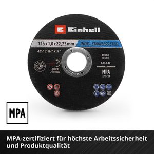 Produktbild für Trennscheibe Einhell 711527, Bohrungs-Ø 22,23 mm