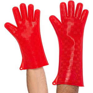 Produktbild für Ofenhandschuh Franz-Mensch Heatblocker, 33217, rot