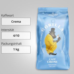 Produktbild für Kaffee Gorilla Café Creme