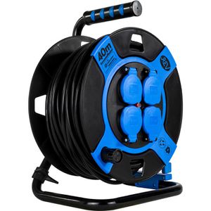 Produktbild für Kabeltrommel REV-Ritter blau, 40m