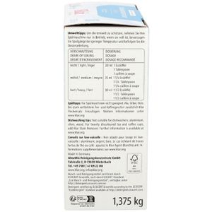Produktbild für Spülmaschinenpulver Klar EcoSensitive