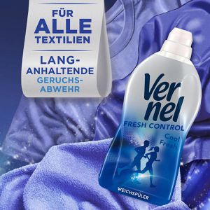 Produktbild für Weichspüler Vernel Fresh Control Cool Fresh