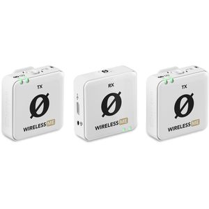 Produktbild für Mikrofon RODE Wireless ME Dual, weiß