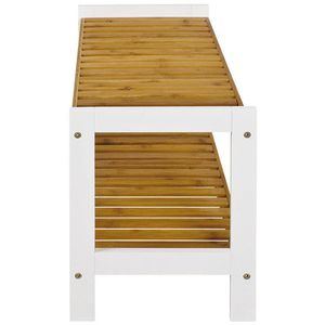 Produktbild für Schuhregal Haku-Möbel 38329, aus Holz / Bambus