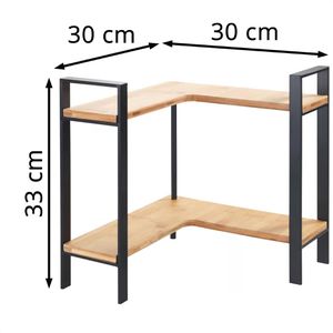 Produktbild für Küchenregal Wenko Lou 53028100, braun