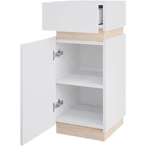 Produktbild für Badschrank Vicco Gloria, weiß