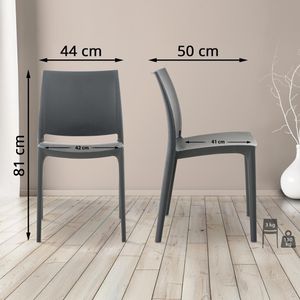 Produktbild für Besucherstuhl CLP MAYA, 1032656, stapelbar