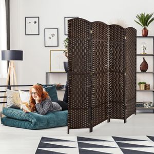 Produktbild für Paravent Relaxdays innen, 4-teilig