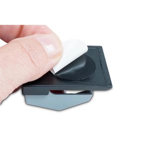Produktbild für Planhalter-Rollenclips Maul Hebel 6241094, silber