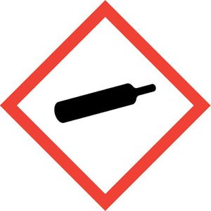 Produktbild für Feuerlöscher Krone Kohlendioxid, 2 kg