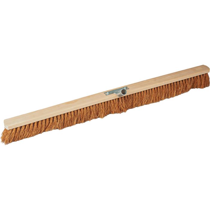 Besen Kokos Saalbesen, mit 1-Loch-Stielhalter, Besenbreite 100cm