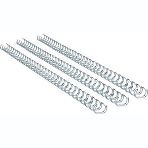 Drahtbinderücken GBC RG810597, silber, für A4