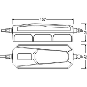 Produktbild für Autobatterie-Ladegerät OSRAM BATTERYcharge 405