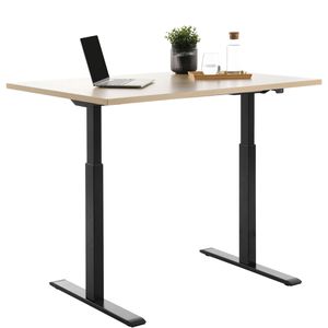 Produktbild für Schreibtisch Topstar E-Table, ahorn / schwarz