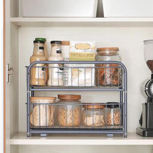 Produktbild für Küchenregal Songmics KCS017E01, silber