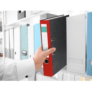 Produktbild für Ordner Grüner-Balken Karton, A4, 5cm