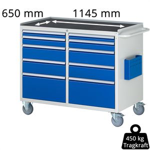 Produktbild für Werkstattwagen Rau Serie 7000, Tragkraft 450 kg