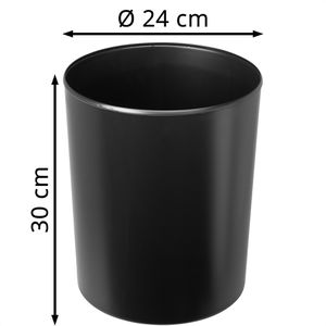 Produktbild für Papierkorb Han 1814-S-13, schwarz