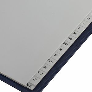 Produktbild für Register Böttcher-AG Premium, A4 Überbreite, A-Z