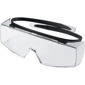 Schutzbrille Uvex super OTG, schwarz, Überbrille