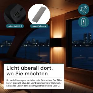 Produktbild für Wandleuchte Luxula LX700120, aus Aluminium, für innen
