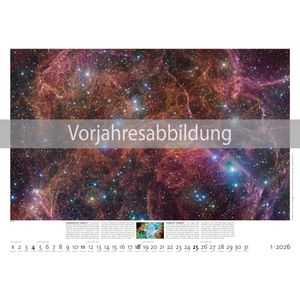 Produktbild für Bildkalender Palazzi 167401, Sternzeit, Jahr 2027