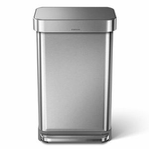 Produktbild für Mülleimer Simplehuman CW2024, silber