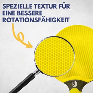 Produktbild für Tischtennisschläger Best-Sporting Outdoor, 5-teiliges Set