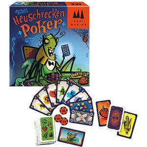 Produktbild für Kartenspiel Drei-Magier 40893, Heuschrecken Poker
