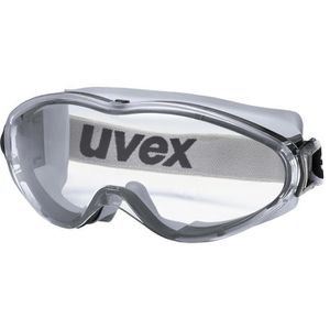 Schutzbrille Uvex ultrasonic, schwarz-grau, Vollsichtbrille