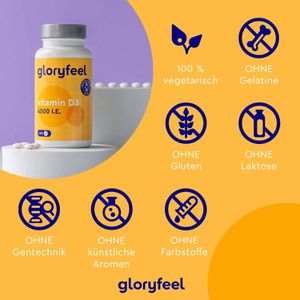 Produktbild für Vitamin-D gloryfeel 400 Tabletten