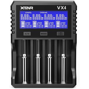 Akku-Ladegerät Xtar VX4 Visible Mixer
