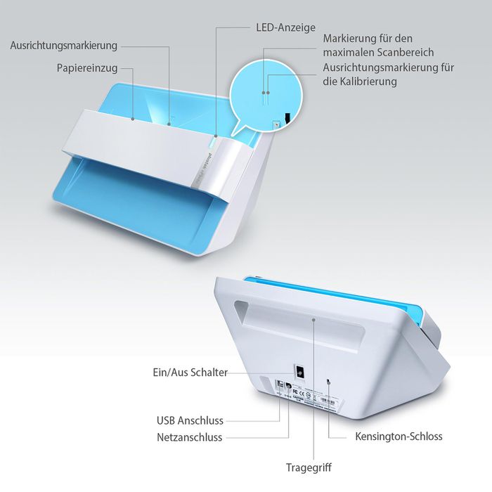 Plustek Scanner ePhoto Z300, Fotoscanner, ADF, USB, A4 Böttcher AG