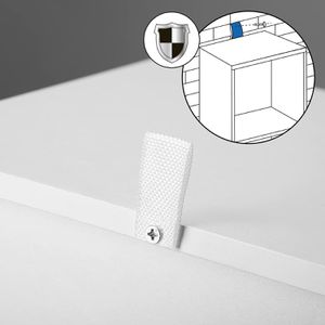 Produktbild für Bücherregal CASARIA Skylar, 109249, weiß