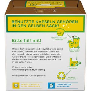 Produktbild für Kaffeekapseln Nescafe Dolce Gusto