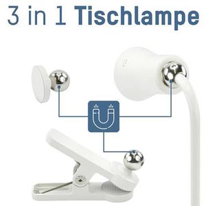 Produktbild für Leselampe Ansmann 1600-0526, mit Klemme