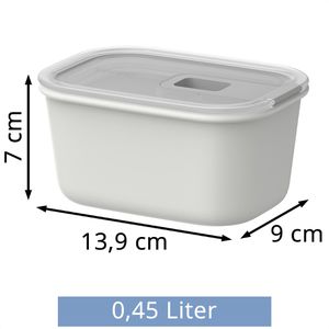 Produktbild für Frischhaltedose Mepal EasyClip, aus Kunststoff