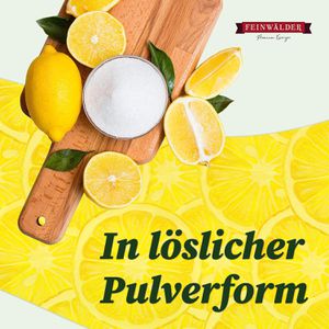 Produktbild für Zitronensäure Feinwälder Premium, Pulver