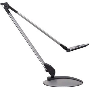 Produktbild für Schreibtischlampe Maul Mauloptimus, silber, LED, dimmbar