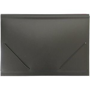 Produktbild für Fächermappe Foldersys 70009-30, A4, schwarz