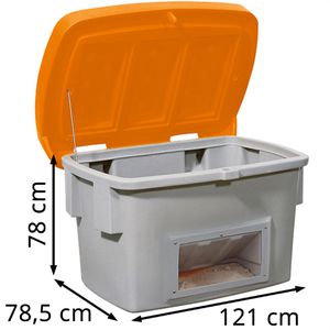 Produktbild für Streugutbehälter asecos 13389, 400 Liter