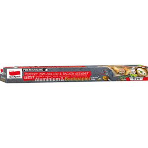 Produktbild für Alufolie Quickpack Backalufolie 30cm x 5m