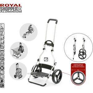 Produktbild für Einkaufstrolley Andersen Royal Shopper Solva schwarz klappbar