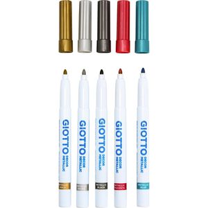 Produktbild für Metallic-Stifte GIOTTO-Fila farbig sortiert