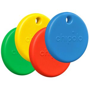 Produktbild für Bluetooth-Tracker Chipolo Pop 4 Pack, für iOS &amp; Android
