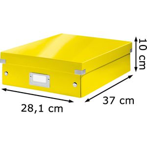 Produktbild für Aufbewahrungsbox Leitz 6058-00-16 Click&amp;Store 7,9L